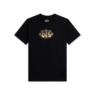 Freddy T-shirt Donna in Cotone Stile Boxe con Logo VIS Oro