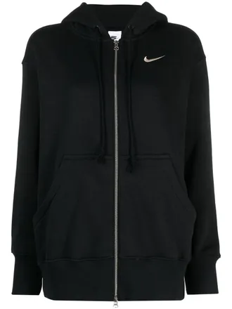 Nike Hoodie met geborduurd logo - Zwart