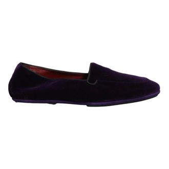 Dolce & Gabbana Loafers, male, Purple, Size: 10 US Loafers Dress Shoes