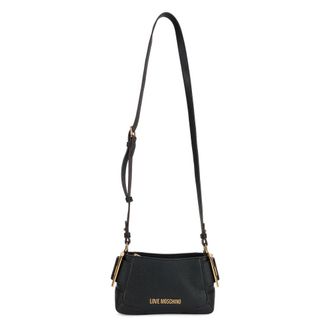 Love Moschino Bolso Cruzado con Solapa - Bags - Mujer - Negro - ONE SIZE