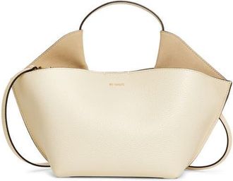Ree Projects Mini Ann Leather Tote in Beige at Nordstrom