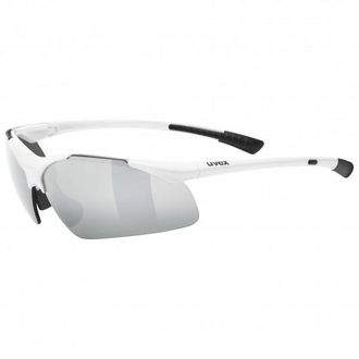 Uvex Sportstyle 223 S3 Litemirror Sonnenbrille - Unisex | grau/wei&szlig;