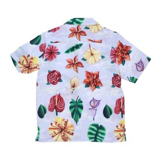 The Hundreds Blooming Geweven Shirt met Korte Mouwen - Heren - Korte mouwen Overhemden - Veelkleurig - S - Rayon - Overhemden