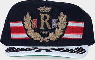 Rhude Men & apos;s Captain S Crest Trucker Hat