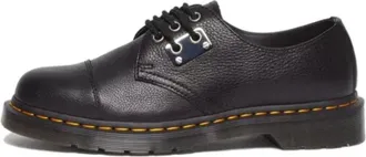 Dr. Martens Dr.Martens 1461 Toe Plate Lunar Leather Oxford Shoes Black Milled Nappa 31684001
