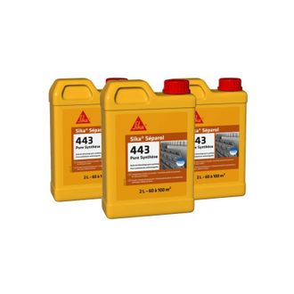 Sika Sika - Lote De 3 Aceites Desmoldeantes S&eacute;parol 443 - S&iacute;ntesis Pura - 2l
