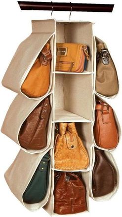 OEM Organizador De Bolsas Colgantes De 10 Compartimentos - Bolsa De Almacenamiento De Tela No Tejida Para Armario
