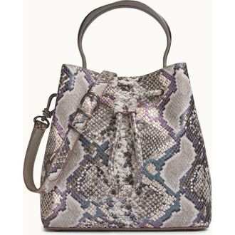 DKNY Lawrence Snake Bucket in Python at Nordstrom