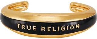True Religion Logo Cuff Bracelet in Gold Tone at Nordstrom Rack