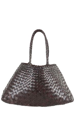 Dragon Diffusion Handwoven Tapered Tote Bag in Braided Buffalo Calf Leather