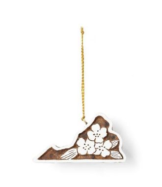 Matr Boomie Virginia State Dogwood Ornament in Natural at Nordstrom