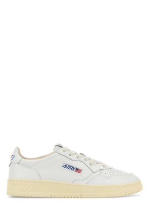 Autry White Leather Sneakers