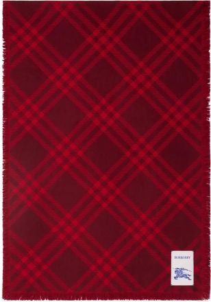 Burberry Foulard a quadri - Rosso