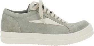 Rick Owens Grey Vintage Suede Sneakers