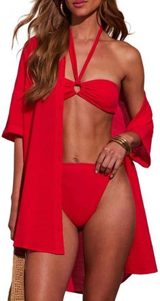 VICI Collection Whispered Coast Cover-Up Shirt at Nordstrom, Size X-Small