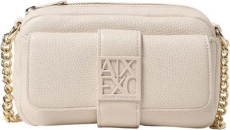 A|X Armani Exchange Mini borsa a tracolla - - Bags - Donna - Beige - ONE SIZE