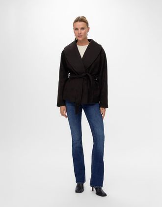 Vero Moda cappotto marrone cioccolato
