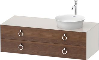 Duravit Duravit - Tulip Blanco, Mueble De Ba&ntilde;o Colgado En La Pared, Ancho