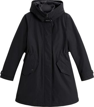 Woolrich 3-in-1 Waterafstotende Jas - Dames - Parka Jassen - Zwart - S - Katoen - Jassen