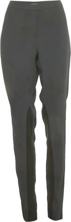 Emporio Armani Pantaloni sartoriali in cr&ecirc;pe - Blu