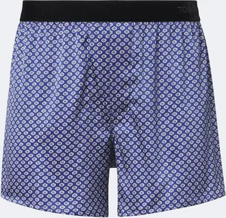 Tom Ford Printed silk-blend boxers