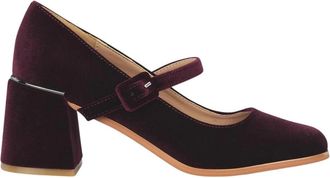 Alma En Pena Middelhoge hak schoenband - Dames - Pumps - Rood - 37 EU - Schoenen