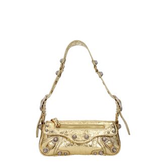 Balenciaga Schoudertassen Hoofddoeken Dames Goud Leer