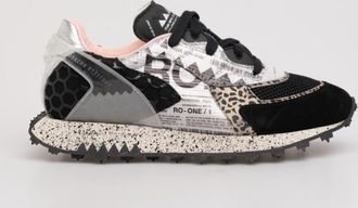 RUN OF Mens Emo Sneaker In Black