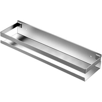 OEM Estante De Ducha De 30 Cm De Ancho Fabricado En Acero Inoxidable Cepillado, No Requiere Taladrar, Incluye Adhesivo Y Tornillos - Crezuo