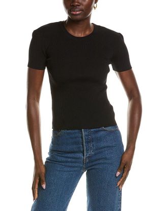T Tahari Ribbed Top