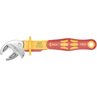 Wera 05020153001 6004 Joker Vde L, Llave De Boca Autoajustante De Aislamiento Vde, 16 - 19 Mm (5/8-3/4) - Wera