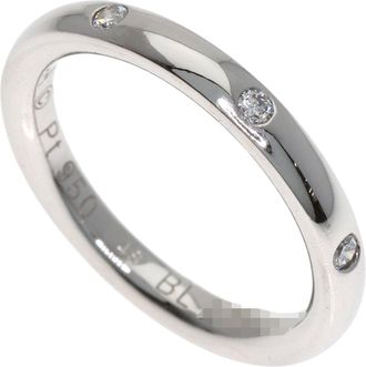 Van Cleef & Arpels Platinum 950 Band Ring (Pre-Owned)