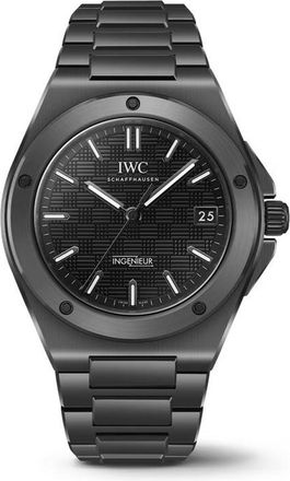 IWC Ingenieur Automatic Black Dial Mens Watch IW338903