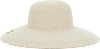 Jacquemus Womens Bucket Hat Le Chapeau Sole Beige Raffia