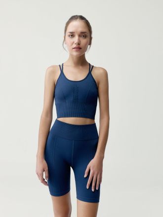 Born Living Yoga Top India Sailor Blue