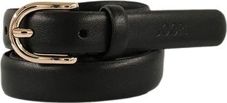 Joop Lederg&uuml;rtel JOOP, Damen, Gr. 100, schwarz, Rindsleder, G&uuml;rtel Lederg&uuml;rtel, Breite 2 cm, mit Gold-Schliesse und Logo-Plakette