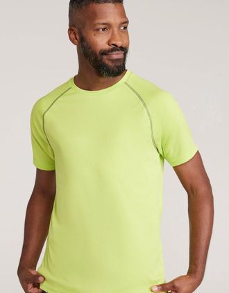 Mountain Warehouse Mens Mountain Warehouse Mens Endurance IsoCool T-Shirt - Orange - Size: 44