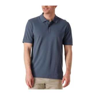 HUGO BOSS Tops, Heren, Blauw, S, Katoen, Pallas Polo