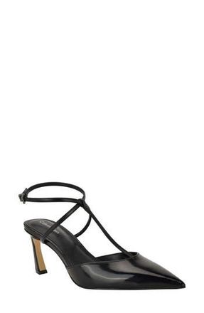 Calvin Klein Avriel 2 Ankle Strap Pump in Black at Nordstrom Rack, Size 8.5