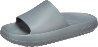 Skechers Mens Slide Sandal, Charcoal, 7