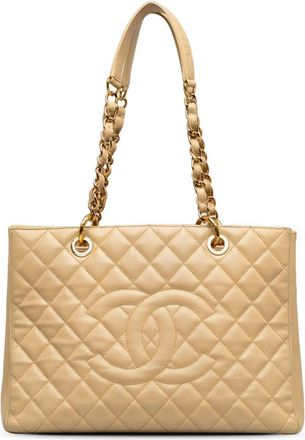 Chanel 2010-2011 Caviar Grand Shopping tote bag - women - Caviar Leather - One Size - Brown