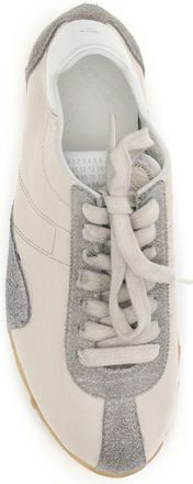Maison Margiela Womens Sneakers Sprinters Cream-White-Grey Trainers Cream/white/grey