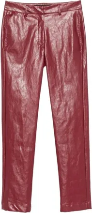 Federica Tosi Mujer, Pantalones, Rojo, Talla: S