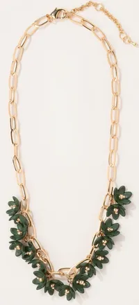 Fat Face FatFace Green Statement Party Necklace