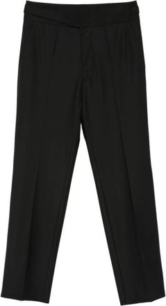 Patrizia Pepe Tailored Broeken - Heren - Nette broeken - Zwart - XL - Katoen - Broeken