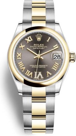 Rolex Datejust 31 Automatic Dark Grey Dial Ladies Oyster Watch 278243GYRDO