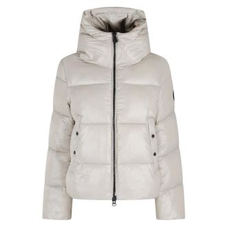 Save The Duck Jassen, Dames, Wit, M, Polyester, Biddy Down Jacket