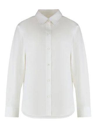 Burberry buttoned long-sleeve cotton shirt - Bianco