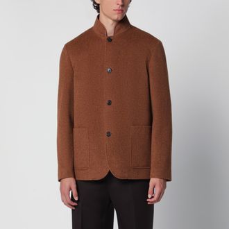 Loro Piana Spagna Iris Bronze Cashmere Jacket