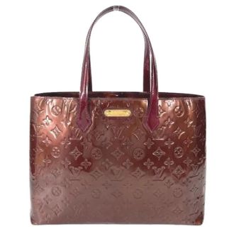 Louis Vuitton Pre-owned Tote Bags, female, Purple, Size: ONE SIZE Pre-owned Vintage Vernis Tote Bag